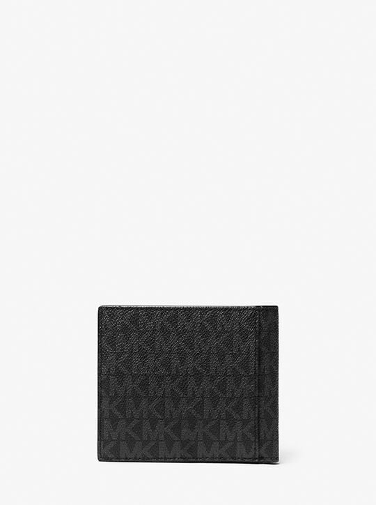 Hudson Signature Logo Billfold Wallet michael kors hudson signature logo billfold wallet