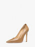 michael kors elyse leather pump