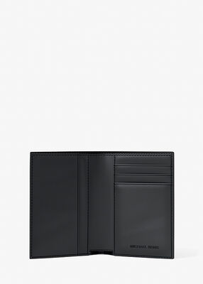 michael kors hudson signature logo folio card case
