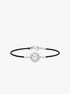 michael kors pav  logo corded bracelet