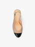 michael kors piper flex leather slingback pump