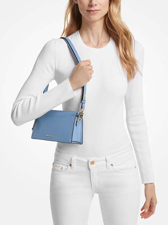 Empire Large Leather Convertible Crossbody Bag | Michael Kors 