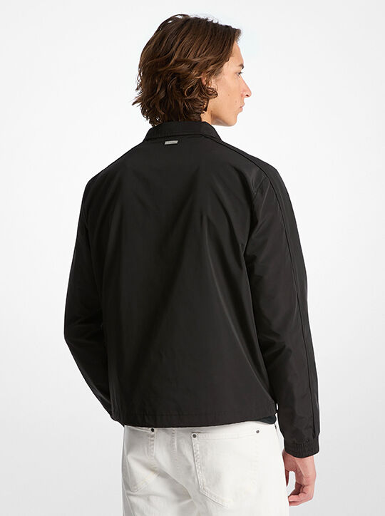 michael kors water resistant windbreaker jacket
