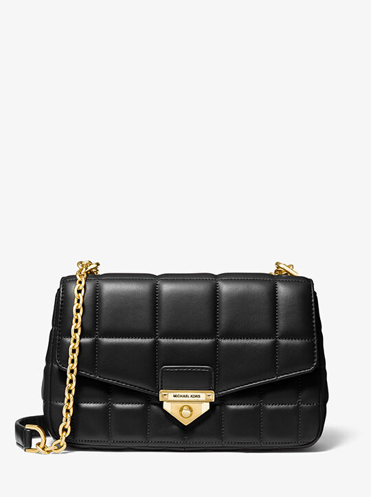michael kors soho large quilted leather shoulder bag