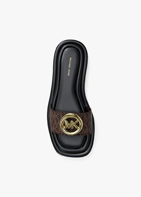 michael kors صندل ميلانو بشعار الماركة