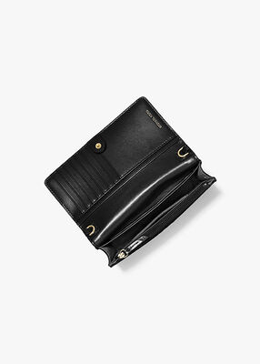 michael kors jet set small nylon gabardine smartphone crossbody bag