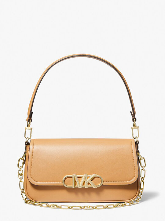 michael kors parker medium leather shoulder bag