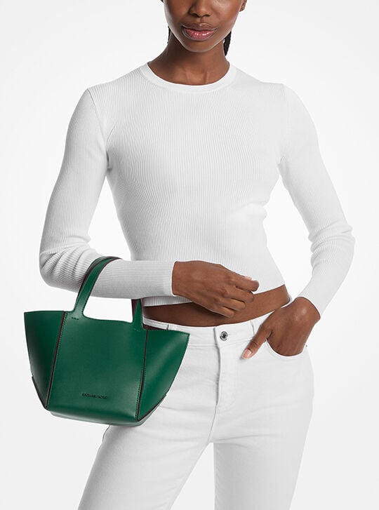 Jordi Small Leather Tote Bag, BOSCO | Michael Kors KSA