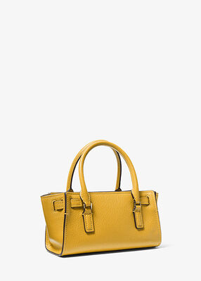 michael kors hamilton moderne extra small leather crossbody bag
