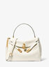Hamilton Moderne Large Textured Leather Slouchy Satchel michael kors hamilton moderne large textured leather slouchy satchel