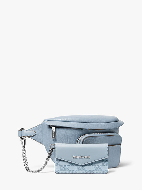 عبوة حبال 2 في 1 من الجلد المحبب مايسي كبيرة michael kors عبوة حبال 2 في 1 من الجلد المحبب مايسي كبيرة