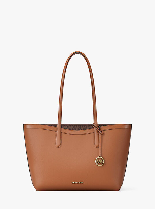 michael kors arden large pebbled leather tote bag