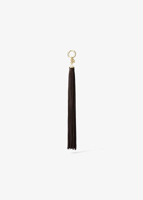 michael kors suede tassel bag charm