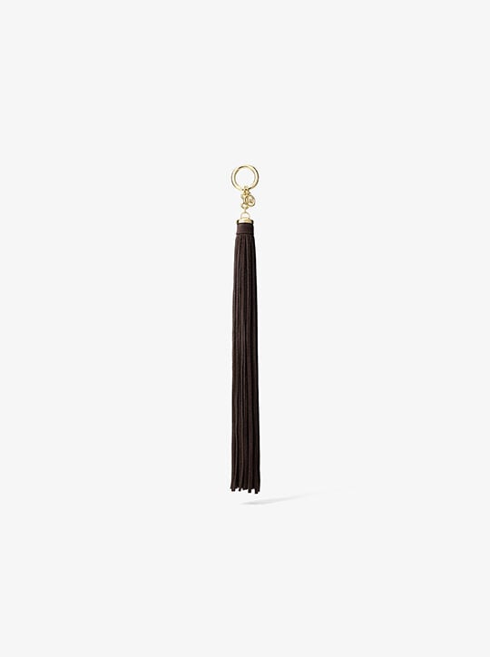 Suede Tassel Bag Charm michael kors suede tassel bag charm