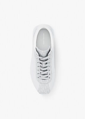 michael kors rhodes leather trainer