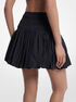 Cotton Smocked Bubble Skirt michael kors cotton smocked bubble skirt