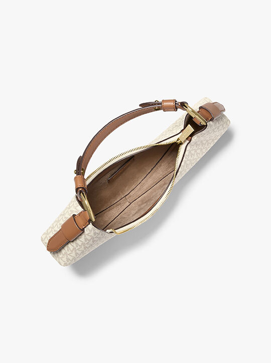 حقيبة كتف كوا متوسطة الحجم بشعار الماركة michael kors حقيبة كتف كوا متوسطة الحجم بشعار الماركة