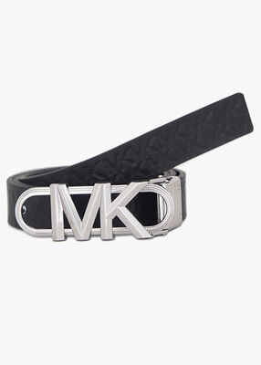 michael kors reversible logo belt