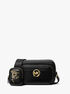 michael kors new year hudson leather camera bag