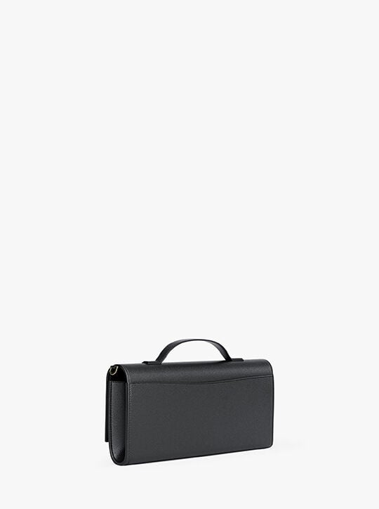 Hamilton Moderne Medium Leather Convertible Clutch michael kors hamilton moderne medium leather convertible clutch