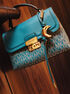 michael kors crescent moon bag charm