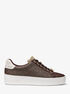 michael kors poppy color block logo sneaker