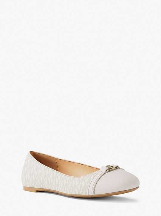 michael kors mandy signature logo moccasin