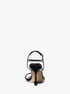 michael kors ivy leather sandal