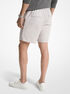 michael kors cotton drawstring shorts