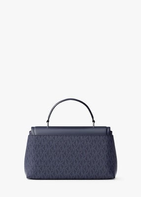 michael kors حقيبة تريبيكا صغيرة جدًا بشعار الماركة