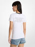 michael kors st  tropez stretch cotton t shirt