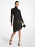 Double Faced Wool Asymmetric Fringed Skirt michael kors double faced wool asymmetric fringed skirt