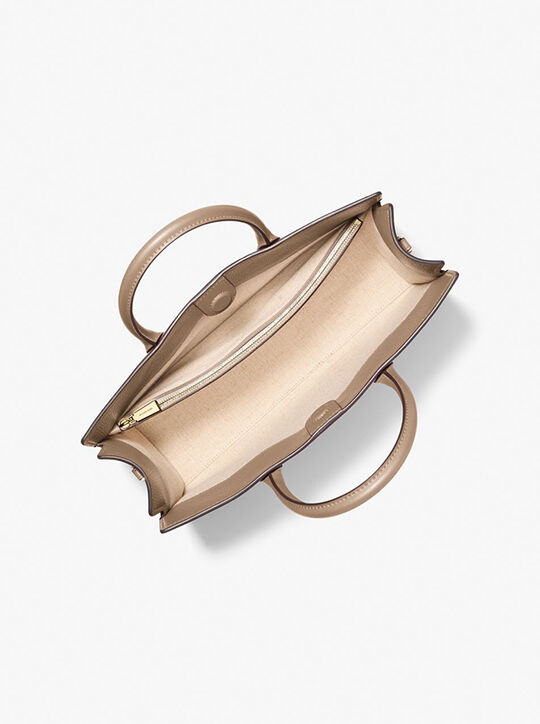 michael kors حقيبة سكارليت الجلدية متوسطة الحجم