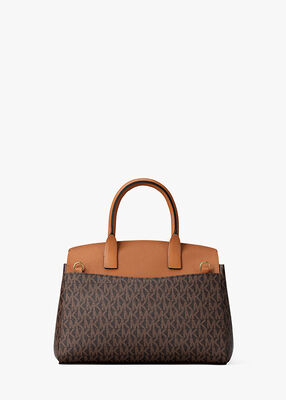 michael kors حقيبة لاندري الصغيرة بشعار الماركة