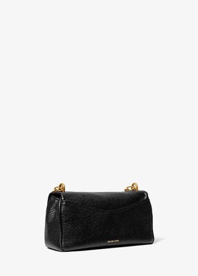michael kors bryant small textured leather convertible shoulder bag