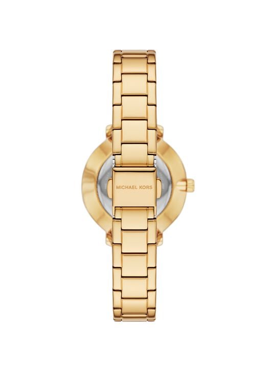 Mini Pyper Pavé Gold-Tone Watch and Jewelry Gift Set michael kors mini pyper pav gold tone watch and jewelry gift set