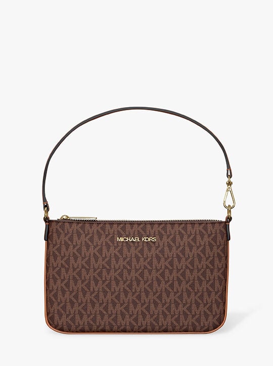 Jet Set Small Signature Logo Convertible Wristlet michael kors jet set small signature logo convertible wristlet