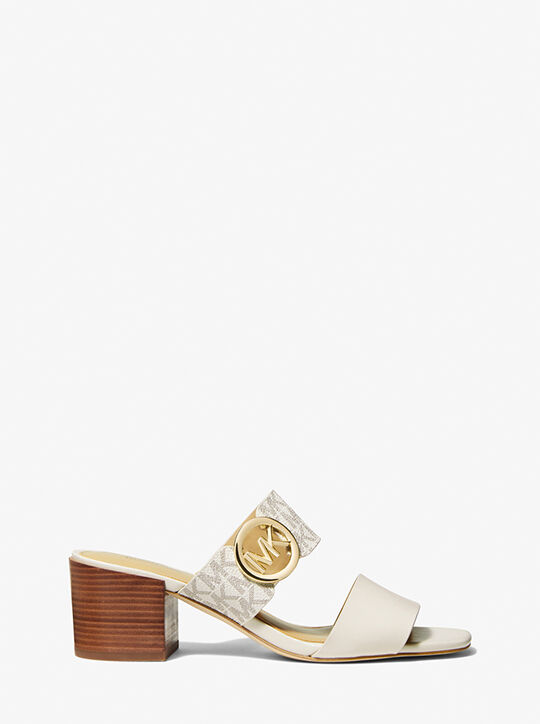 michael kors vera mid heel sandal