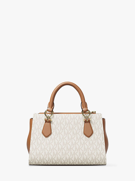 michael kors marilyn small signature logo messenger bag