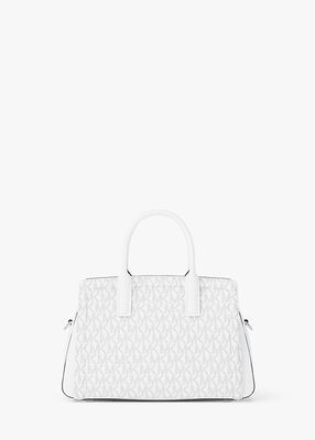 michael kors laila extra small signature logo crossbody bag