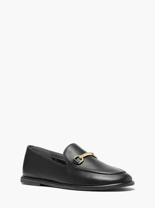 michael kors carson leather loafer