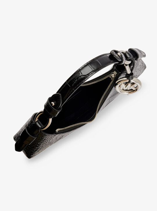 michael kors koa medium signature logo shoulder bag