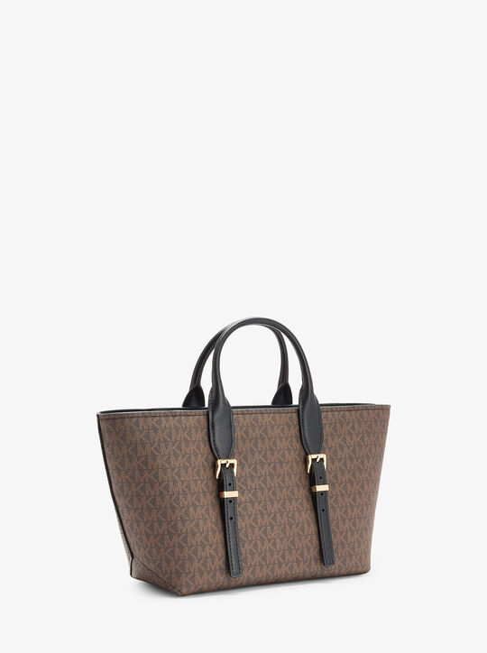 حقيبة مور الصغيرة بشعار الماركة michael kors حقيبة مور الصغيرة بشعار الماركة