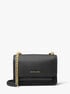 Claire Small Pebbled Leather Convertible Shoulder Bag michael kors claire small pebbled leather convertible shoulder bag