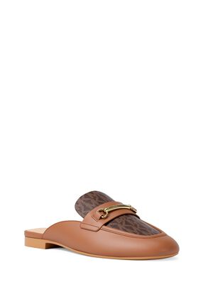 michael kors carson signature logo mule
