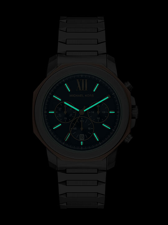 Michael Kors Prescott Chronograph Stainless Steel Watch michael kors prescott chronograph stainless steel watch