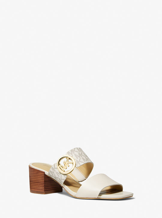 michael kors vera mid heel sandal