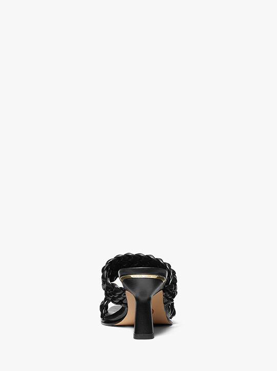 michael kors nadia braided mule