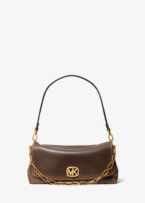 michael kors bryant large leather convertible shoulder bag