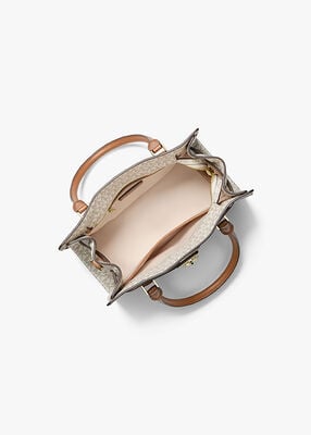 michael kors hamilton moderne small signature logo crossbody bag